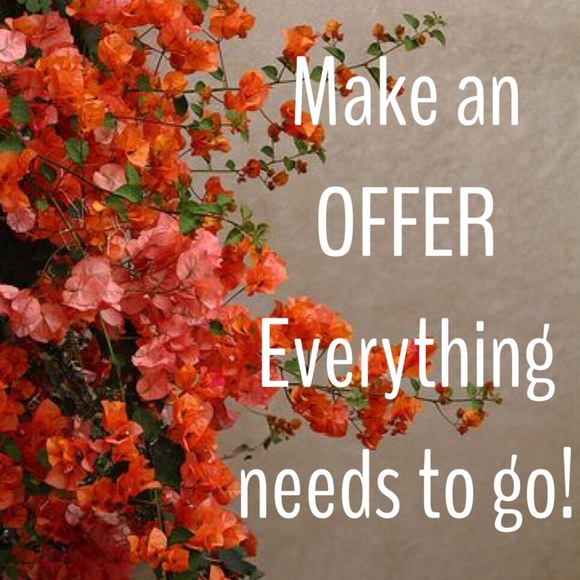 Excepting all reasonable offers!